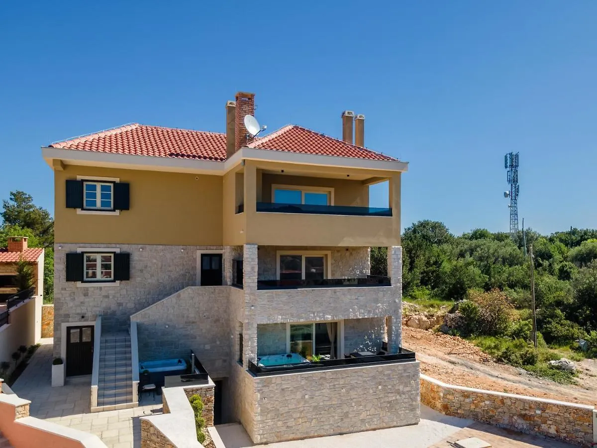 Teona Luxury Apartment With 2 Rooms And Terrace Sea View Sali Kroatië