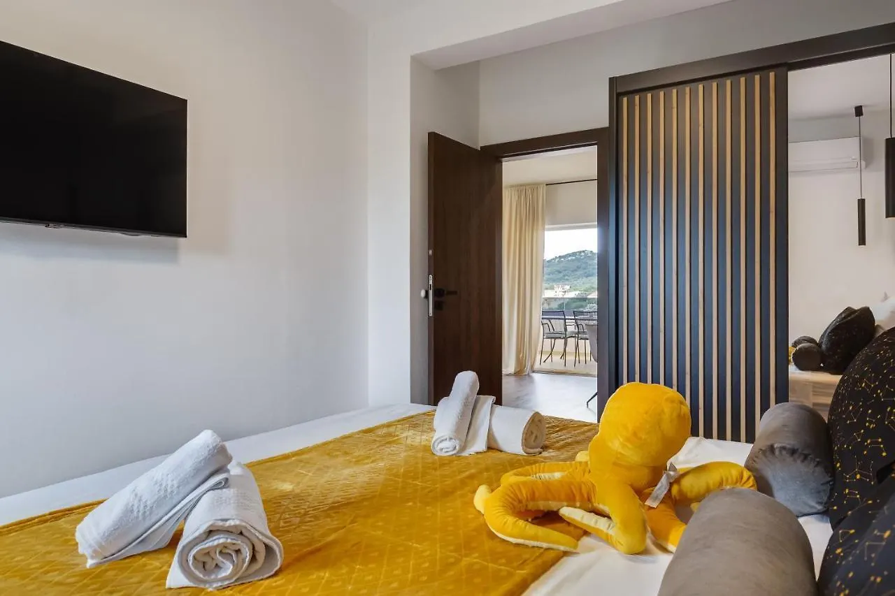 Teona Luxury Apartment With 2 Rooms And Terrace Sea View Sali Croatia