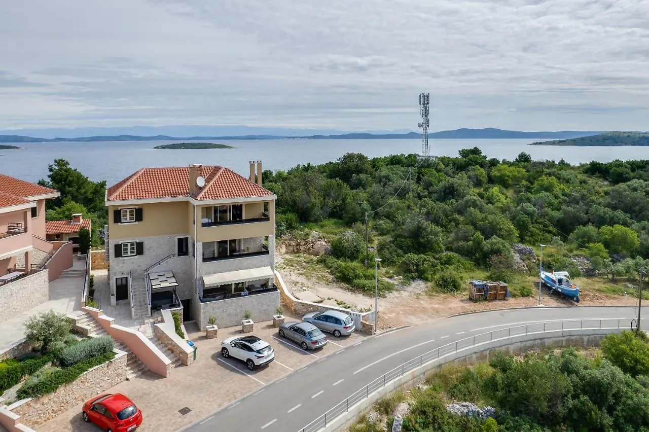 Teona Luxury Apartment With 2 Rooms And Terrace Sea View Sali Croatia